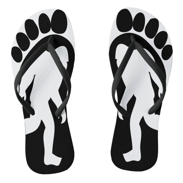 Sasquatch - Bigfoot drehen Reinfälle um Flip Flops (Fußbett)