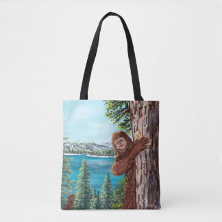Sasquatch Bigfoot Lac Tahoe Sac fourre-tout