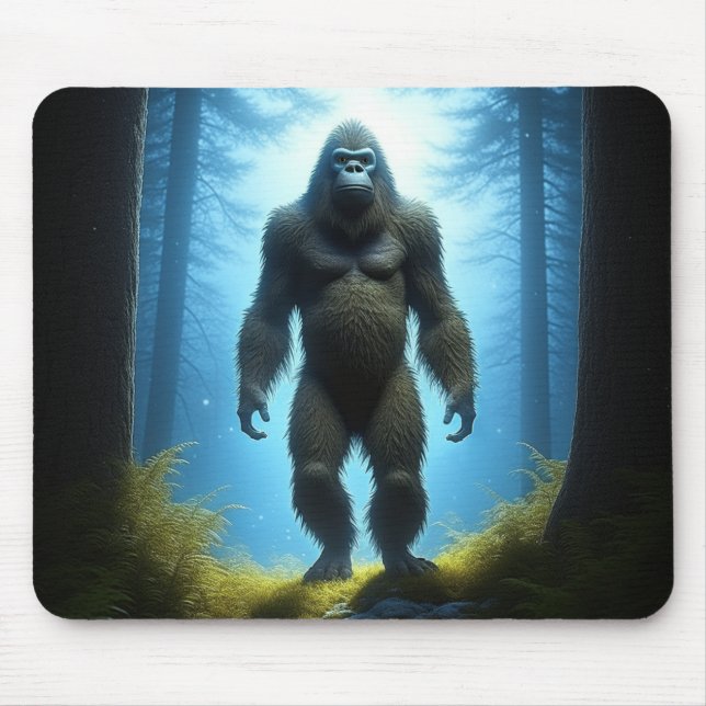 Sasquatch Bigfoot Mousepad (Vorne)
