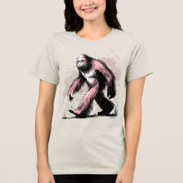 Sasquatch Bigfoot Tri-Blend Shirt