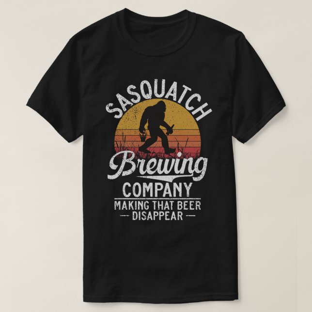 Sasquatch Brewing Company, die dieses Bier entsorg T-Shirt (Design vorne)