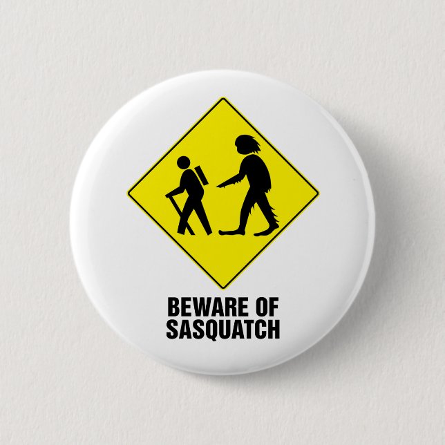 Sasquatch Button (Vorderseite)