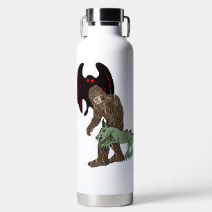 Sasquatch, Chupacabra und Mothman Trinkflasche