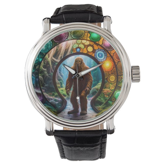 Sasquatch Dimensions Portal Armbanduhr (Vorderseite)
