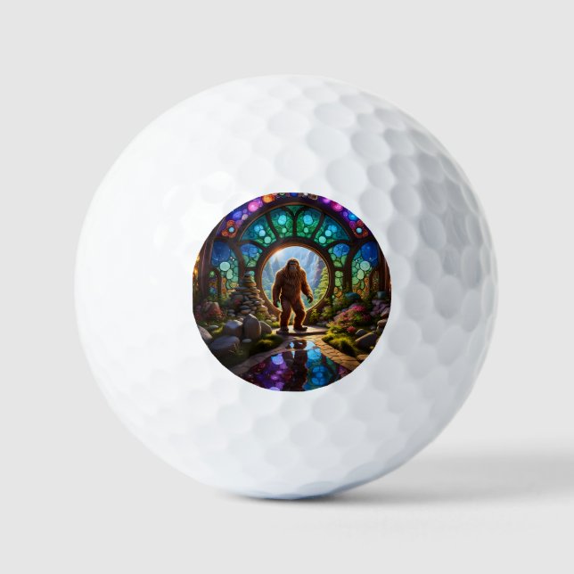 Sasquatch Dimensions Portal Golfball (Vorderseite)