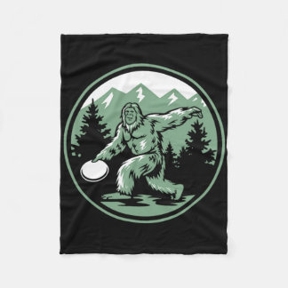 Sasquatch Disc Golf Outdoor Dge Disc Golfing Bigfo Fleecedecke