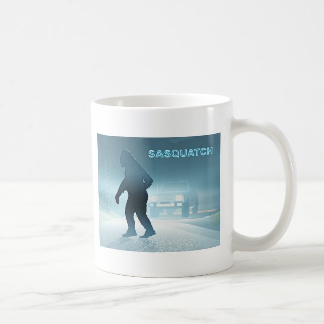 Sasquatch Encounter Kaffeetasse (Rechts)