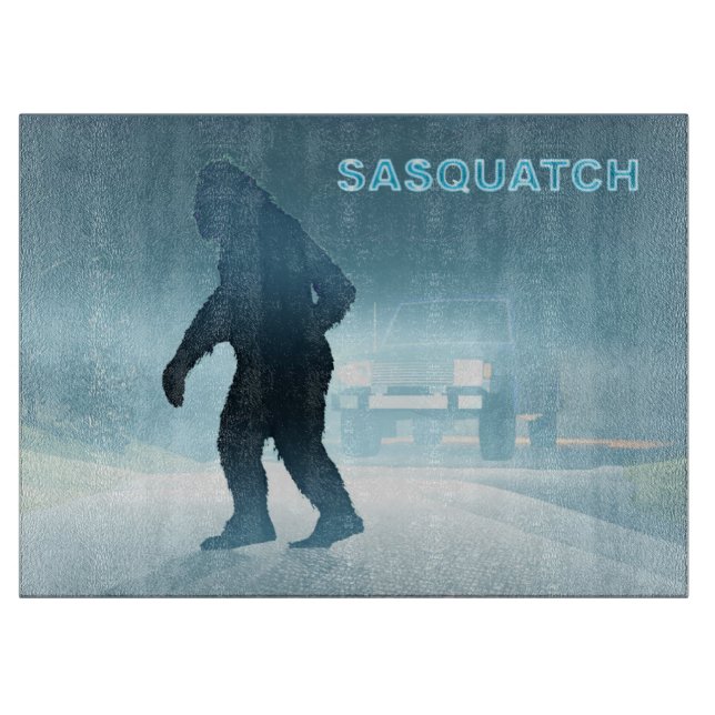 Sasquatch Encounter Schneidebrett (Vorderseite)