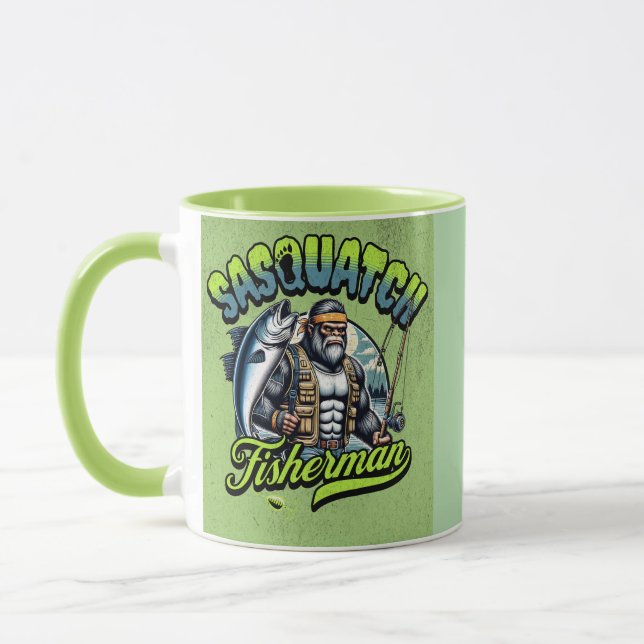 Sasquatch Fischer Tasse (Links)
