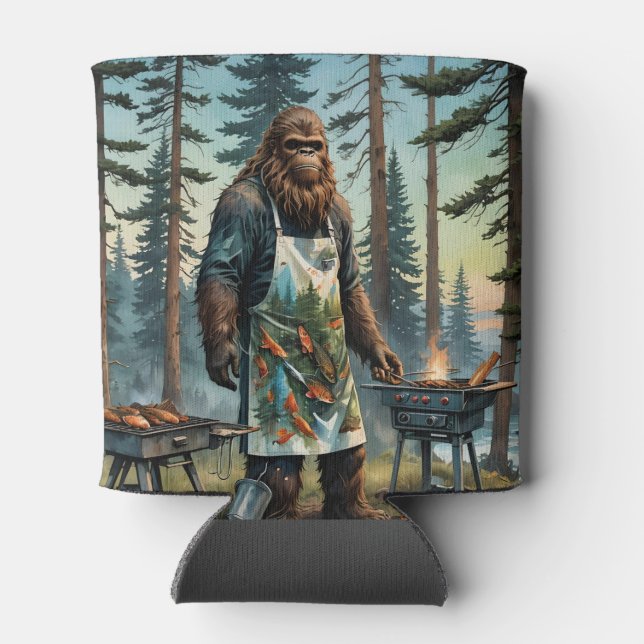 Sasquatch Fish Grillmaster Vater Dosenkühler (Rückseite)