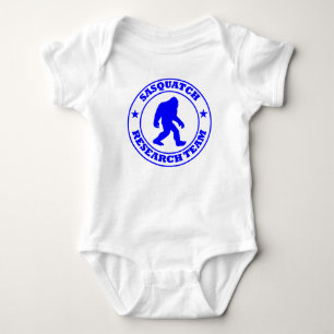 SASQUATCH FORSCHUNGSTEAM - blaues Prologo Bigfoots Baby Strampler