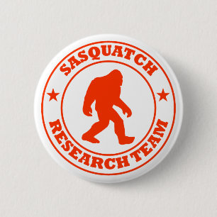 SASQUATCH FORSCHUNGSTEAM - rotes Prologo Bigfoots Button