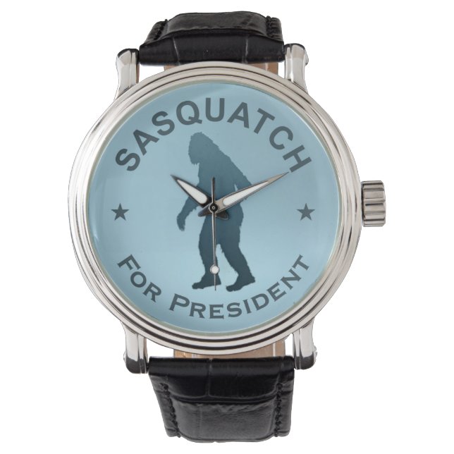 Sasquatch für den Präsidenten Armbanduhr (Vorderseite)