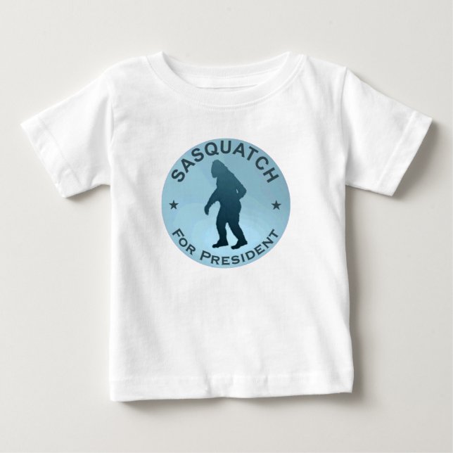 Sasquatch für den Präsidenten Baby T-shirt (Vorderseite)