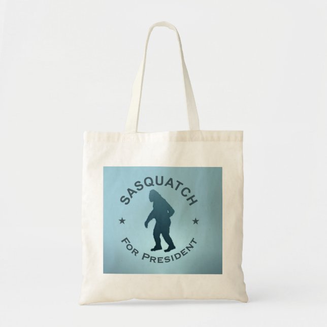 Sasquatch für den Präsidenten Tragetasche (Vorne)