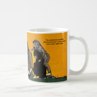 Sasquatch Gartenarbeit Kaffeetasse