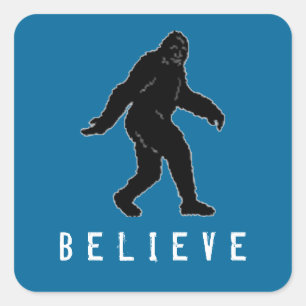 Sasquatch Glaube Stickers