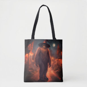Sasquatch Halloween-Süßigkeiten-Tasche Tasche