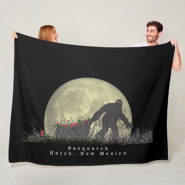 Sasquatch - Hatch, New Mexico Blanket Fleecedecke (Beispiel)