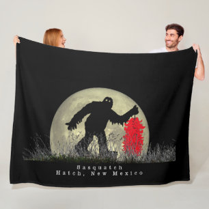 Sasquatch - Hatch, New Mexico Blanket Fleecedecke