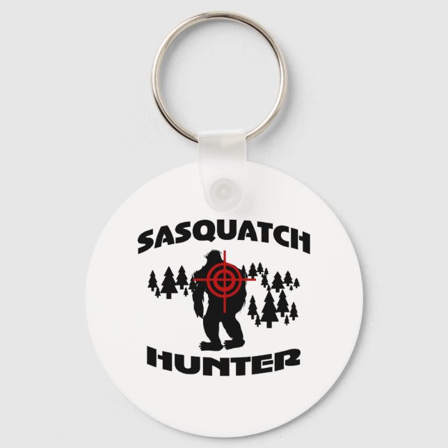 Sasquatch Hunter Schlüsselanhänger (Vorderseite)