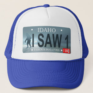 Sasquatch License Plate Truckerkappe