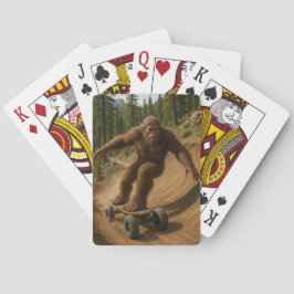 Sasquatch-Mountainboard-Abenteuer-Spielkarten Spielkarten