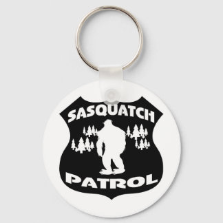 Sasquatch Patrol Forest Abzeichen Schlüsselanhänger