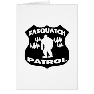 Sasquatch Patrouillen-WaldAbzeichen