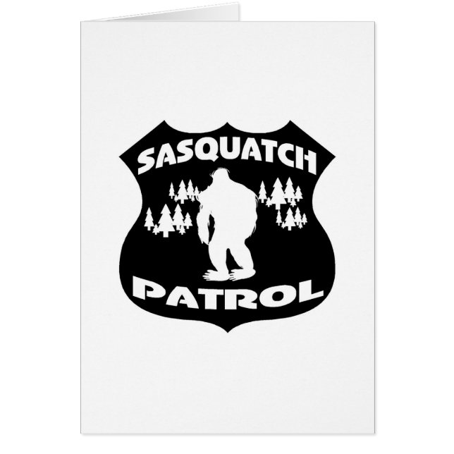 Sasquatch Patrouillen-WaldAbzeichen (Vorne)