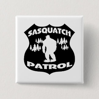 Sasquatch Patrouillen-WaldAbzeichen Button