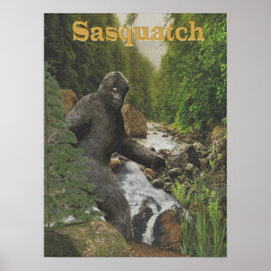 sasquatch Plakat