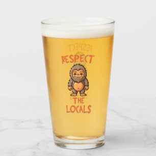 Sasquatch Respektieren T - Shirt, Bigfoot, Pacific Glas