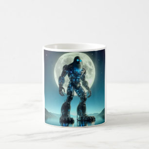 Sasquatch Robot Kaffeetasse