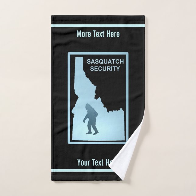 Sasquatch Security - Idaho Badhandtuch Set (Handtuch)
