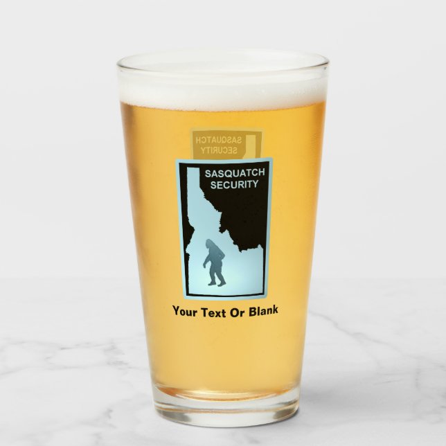 Sasquatch Security - Idaho Glas (Vorne (Gefüllt))