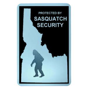 Sasquatch Security - Idaho Magnet