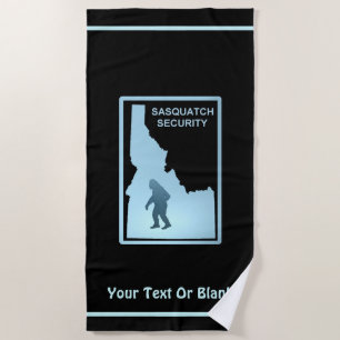Sasquatch Security - Idaho Strandtuch