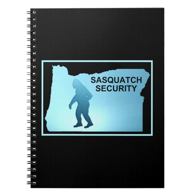 Sasquatch Security - Oregon Notizblock (Vorderseite)