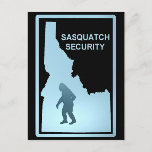 Sasquatch Security Postkarte