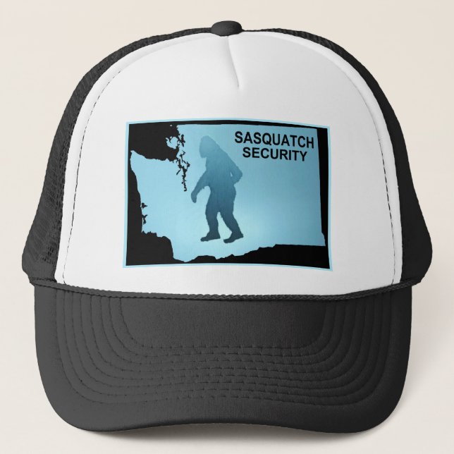 Sasquatch Security - Washington Truckerkappe (Vorderseite)