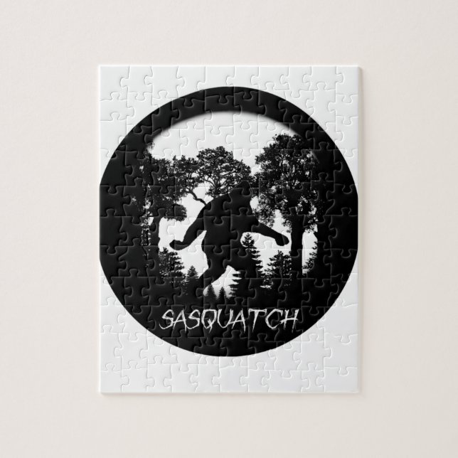 Sasquatch Silhouette (Vertikal)