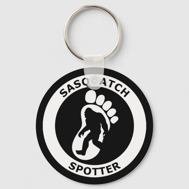 Sasquatch Spotter Schlüsselanhänger (Vorderseite)