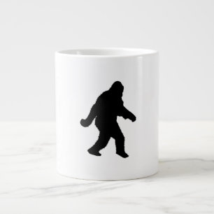 Sasquatch Squatchin-Silhouette Jumbo-Tasse