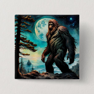 Sasquatch Stehend auf Ridge mit Blick auf den Ozea Button