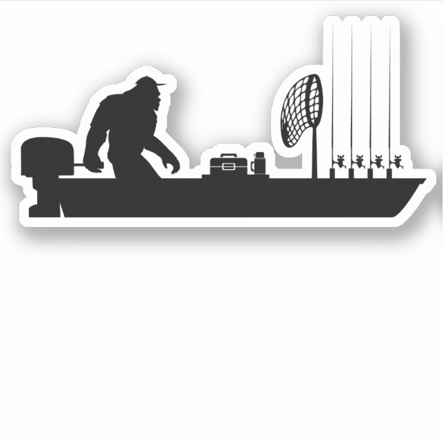 Sasquatch Sticker Decal (Vorderseite)