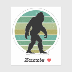 Sasquatch Stickers Vinyl Coupé Sur Mesure