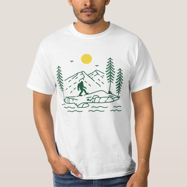 Sasquatch T - Shirt (Vorderseite)