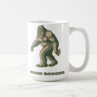 Sasquatch : Tasse de café en bois de Booger