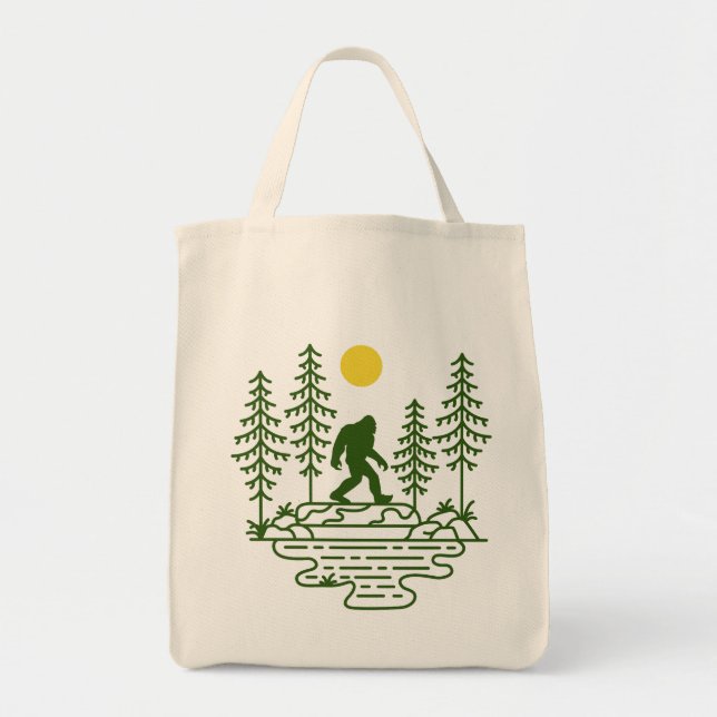 Sasquatch Tote Bag Tragetasche (Vorne)